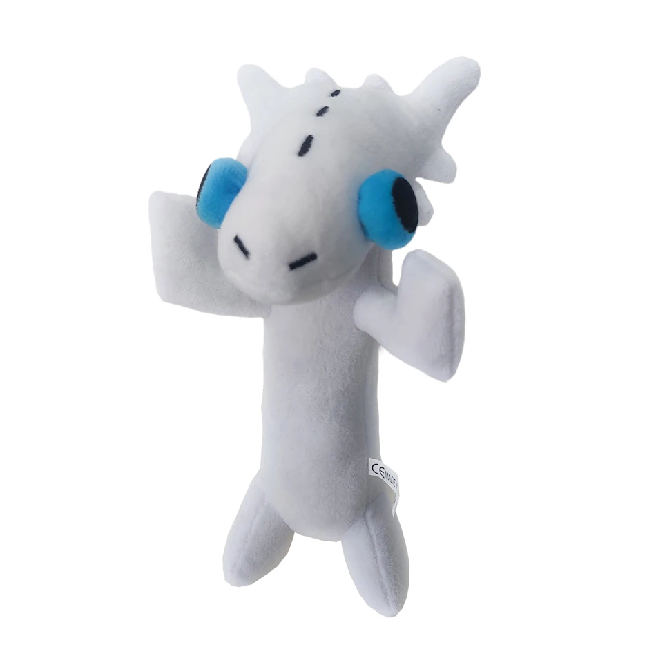 25CM Toothless Dancing Dragon Plush Toy Black White Dragon Doll Plush Toys Cotton Stuffed Soft Animals Plushies Anime Game Doll