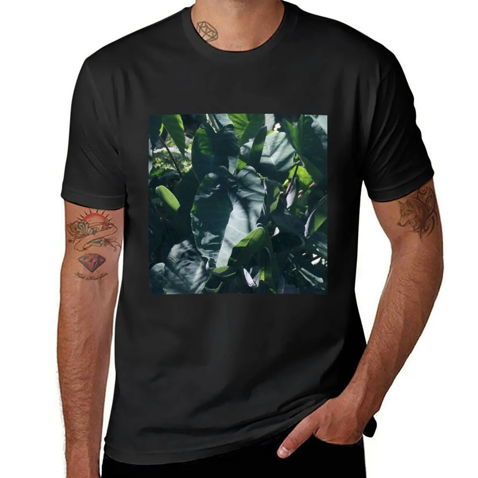 plant close up . T-Shirt customs design your own kawaii clothes mens graphic t-shirts funny