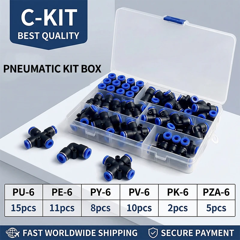 51 Pcs Boxed PU-6/P…