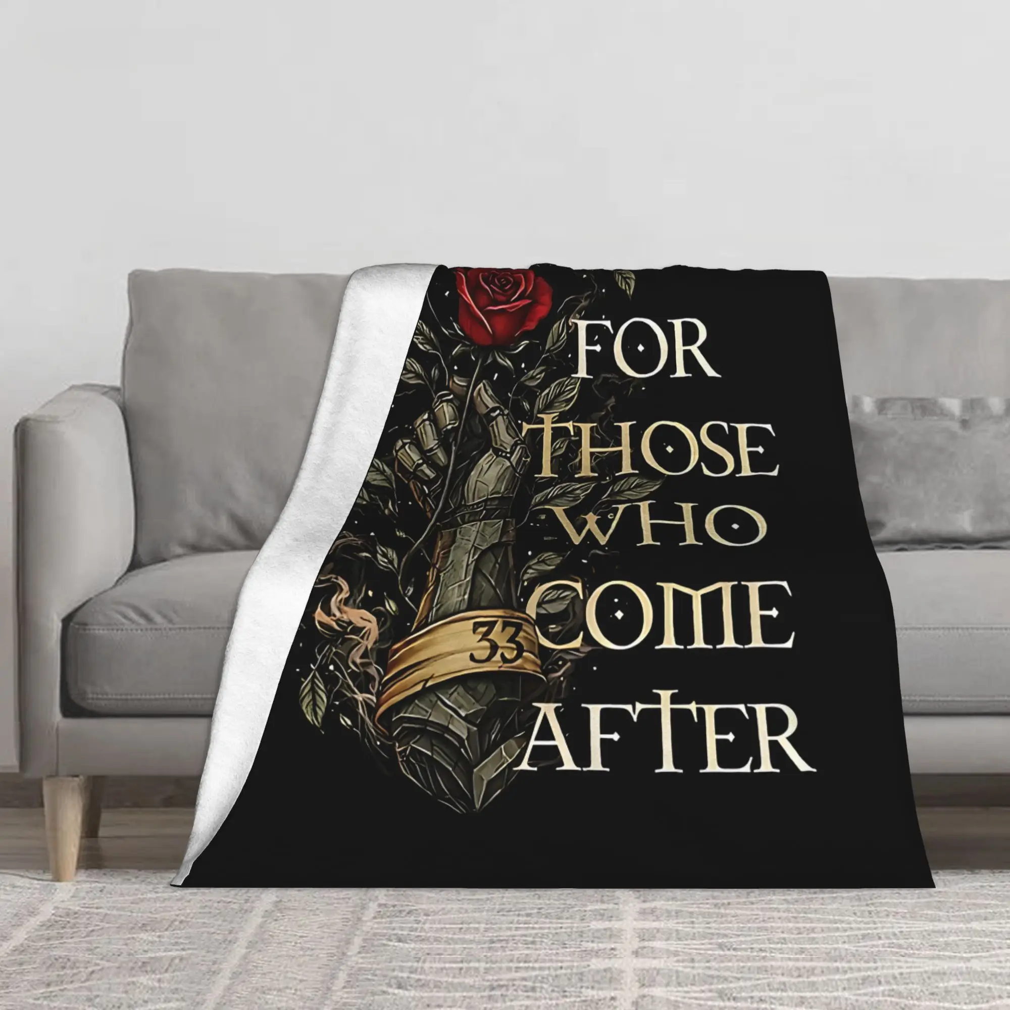 1PC Expedition 33 Clair Obscur   For Those Who Come After Tote Bag Blanket Throw Blanket Novelty Warm Blanket All Season Gift
