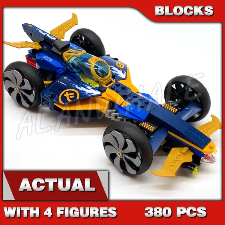 

380 шт. 2в1 Shinobi Seabound Sub Speeder подводный автомобиль подводная лодка 60083 строительные блоки игрушки, совместимые с моделью