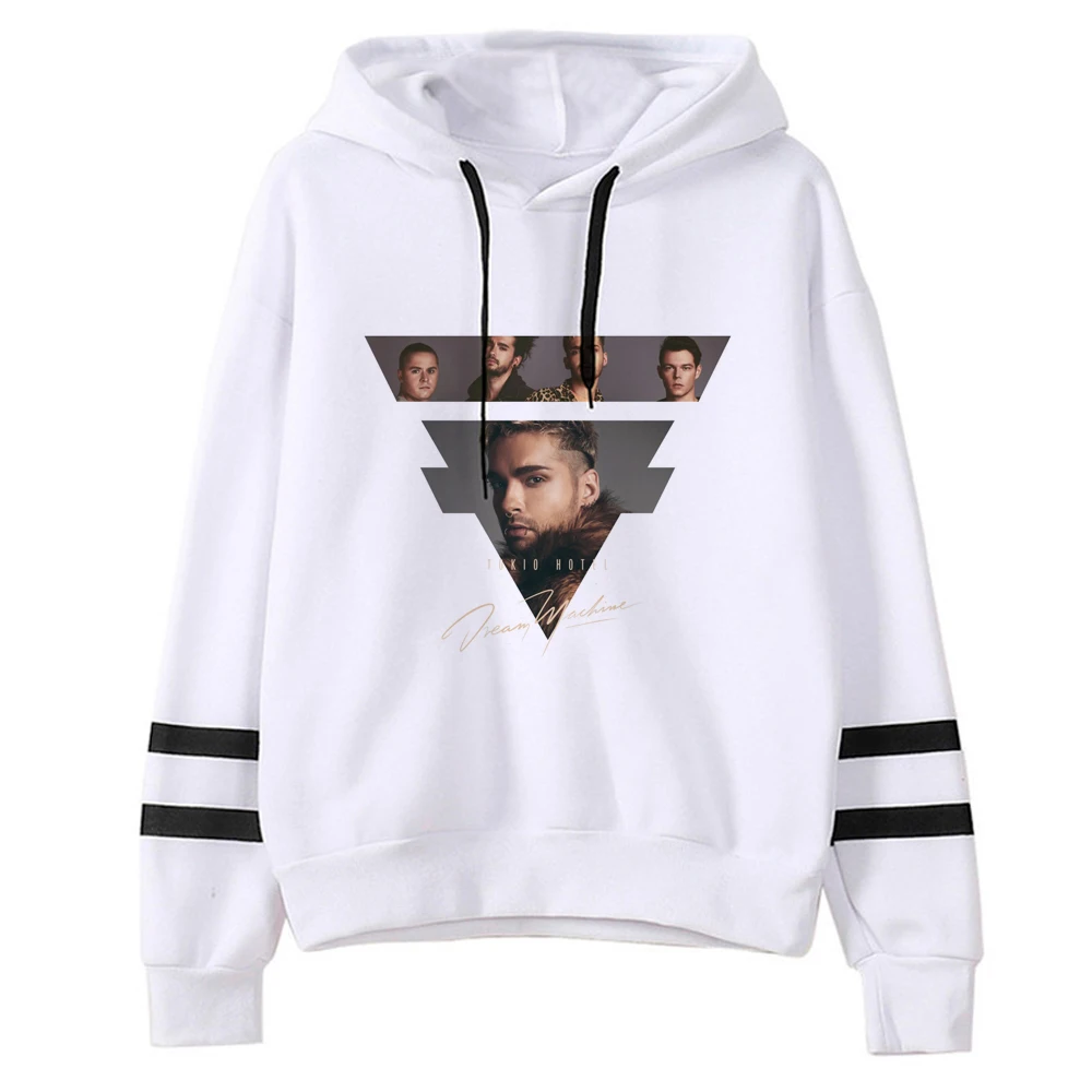 Tom Kaulitz Tokio Hotel hoodies women 90s y2k aesthetic graphic tracksuit women Winter  Pullover