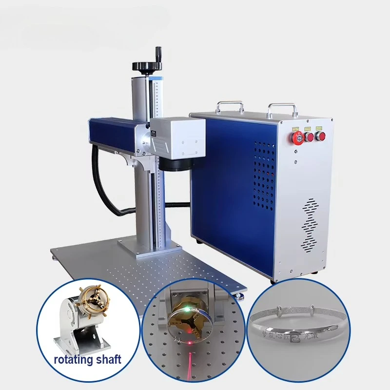 Laser Marking Machine Precision Engraving  Fiber Laser Portable Fiber Optic Laser Machine Desktop