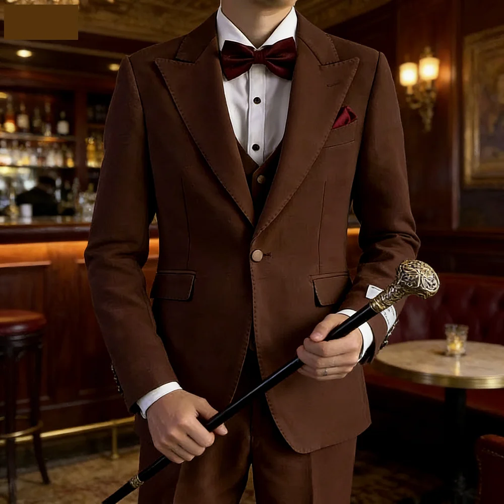 

Мужской белый смокинг с лацканами, приталенный пиджак и брюки для танцев, свадебный костюм для жениха, фантазийный наряд для свадебной церемонии