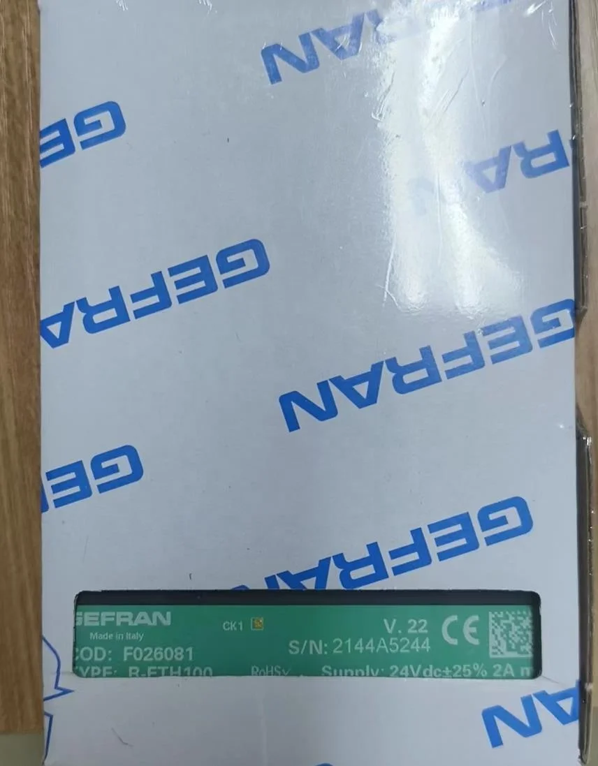 GEFRAN ORIGINAL R-ETH100 RETH100 BRIDGE EAlterNET 100 MODULE AGENT AUTORISÉ F026081