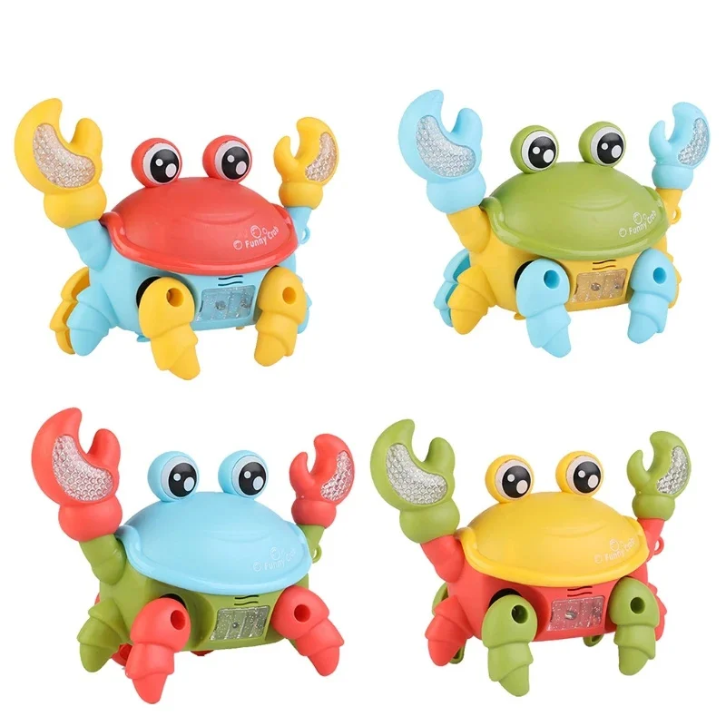 Crabe d'évasion de phtalcrabe pour bébés, jouet musical, jouets interactifs