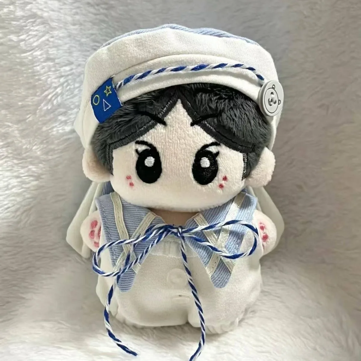 

Dress Up Doll's Lovely Maritime Adventures Plush Sailor Suit Clothing For Mini 10cm Change Clothes Outfit Cosplay Costume