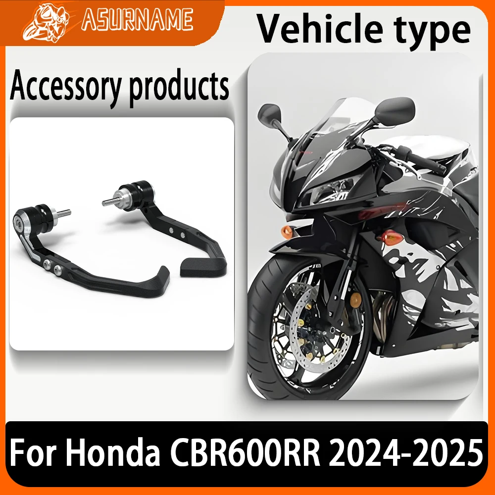 

2025 New For Honda CBR600RR CBR600 RR CBR 600RR 2024- Motorcycle Brake and Clutch Lever Protector Kit Handle Protector