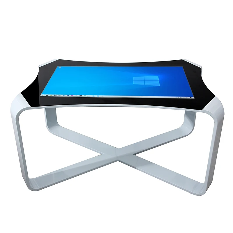 

43 inch object recognition restaurants smart digital interactive price multi touch screen coffee shop dining table for education