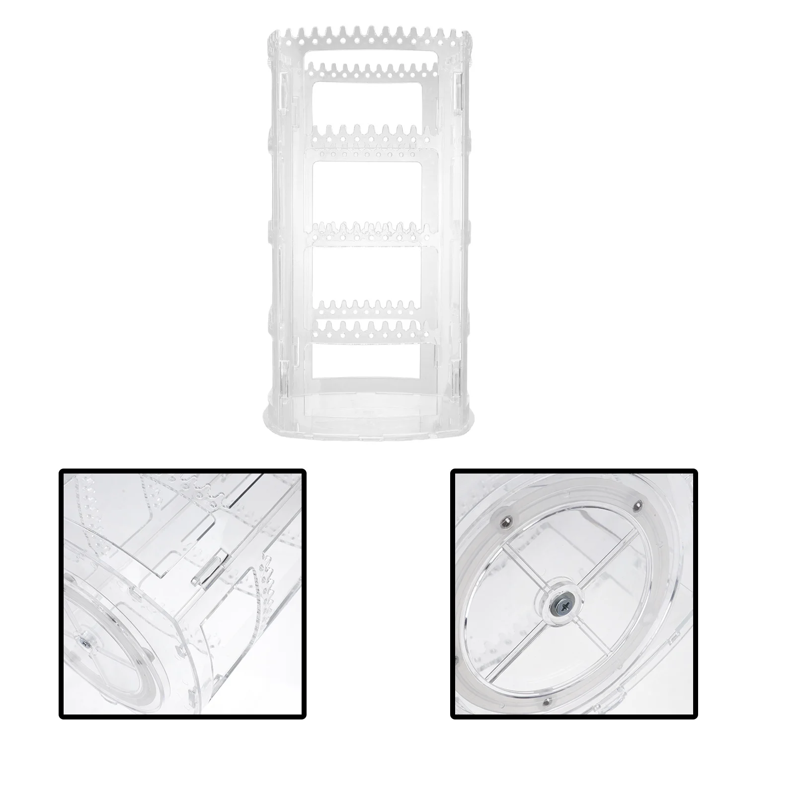 

1 шт. съемная многослойная стойка для сережек, органайзер для ювелирных изделий, прозрачная подставка для дисплея, легкий доступ, долговечный подарок