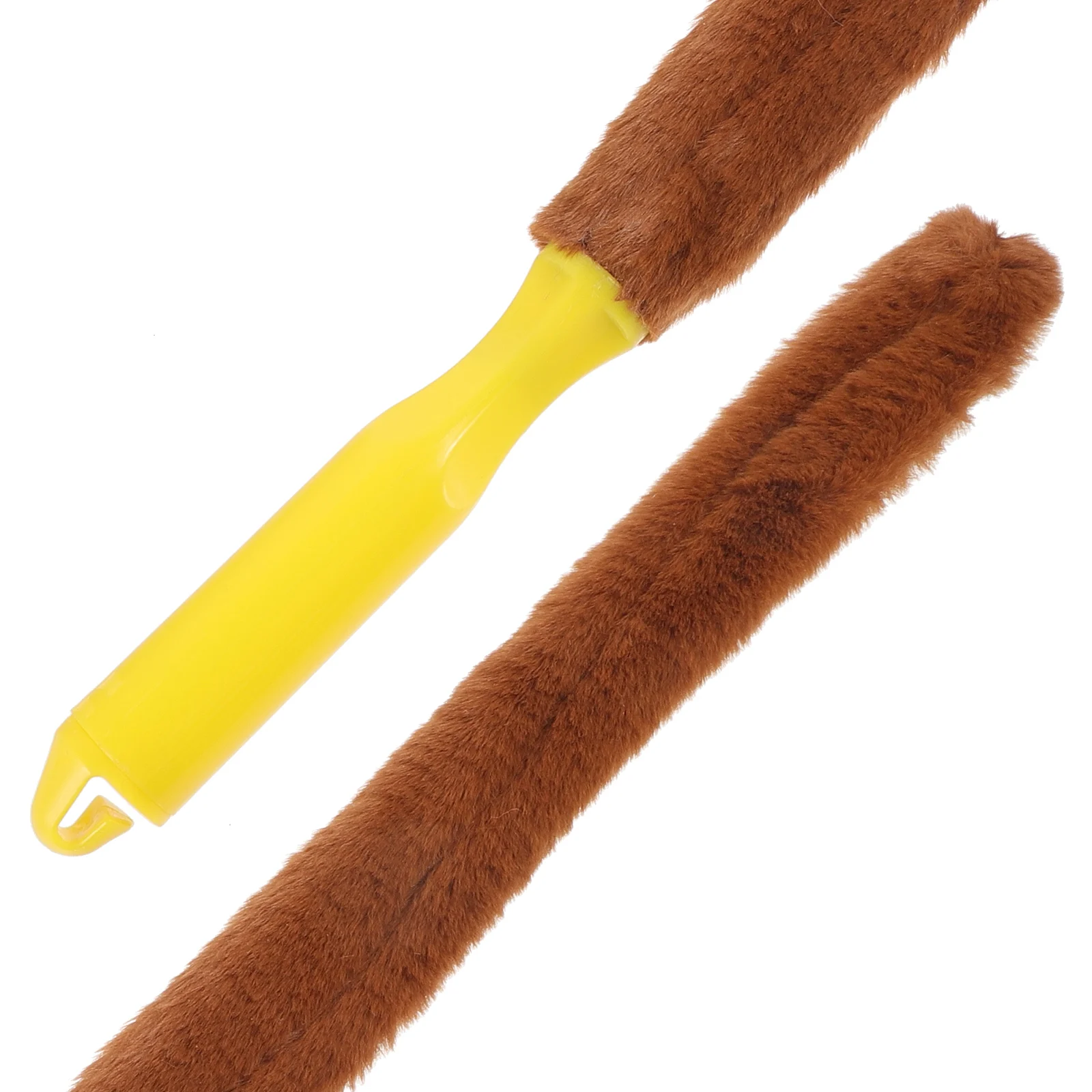 

Guzheng Cleaning Brush Brown H Hooks Soft Bristles Durable Materials Music Instruments Keyboards Dust Removal Easy Storage