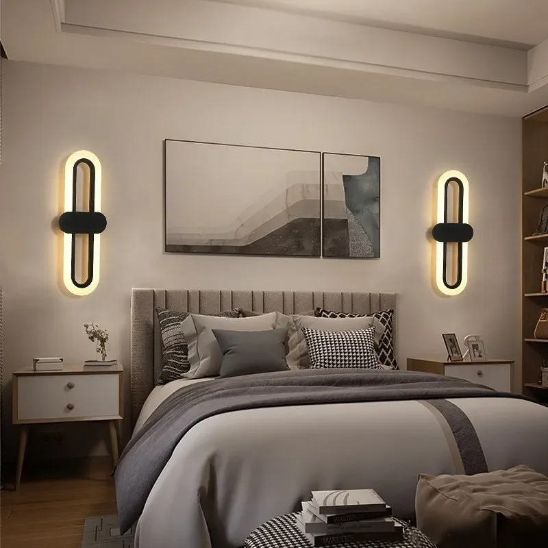 

Modern Led Wall Lights for Home Living Room Bedroom Bedside Light Corridor Passage Sconce Wall Lamps Indoor Fixture Lustre