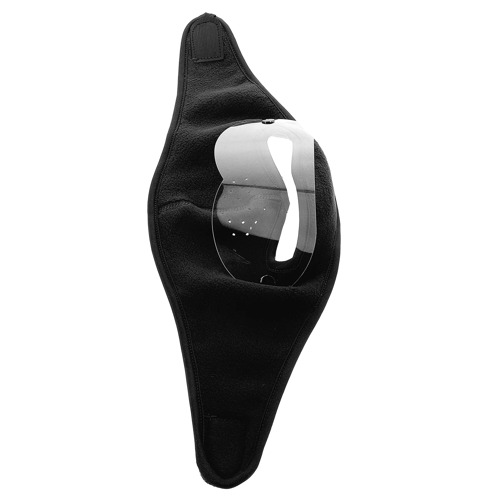 

Cycling Face Mask for Men Thicken Black Fabric Warm Ear Protection Full Face Cold Winter Motorcycle Riding Goggles Adjustable