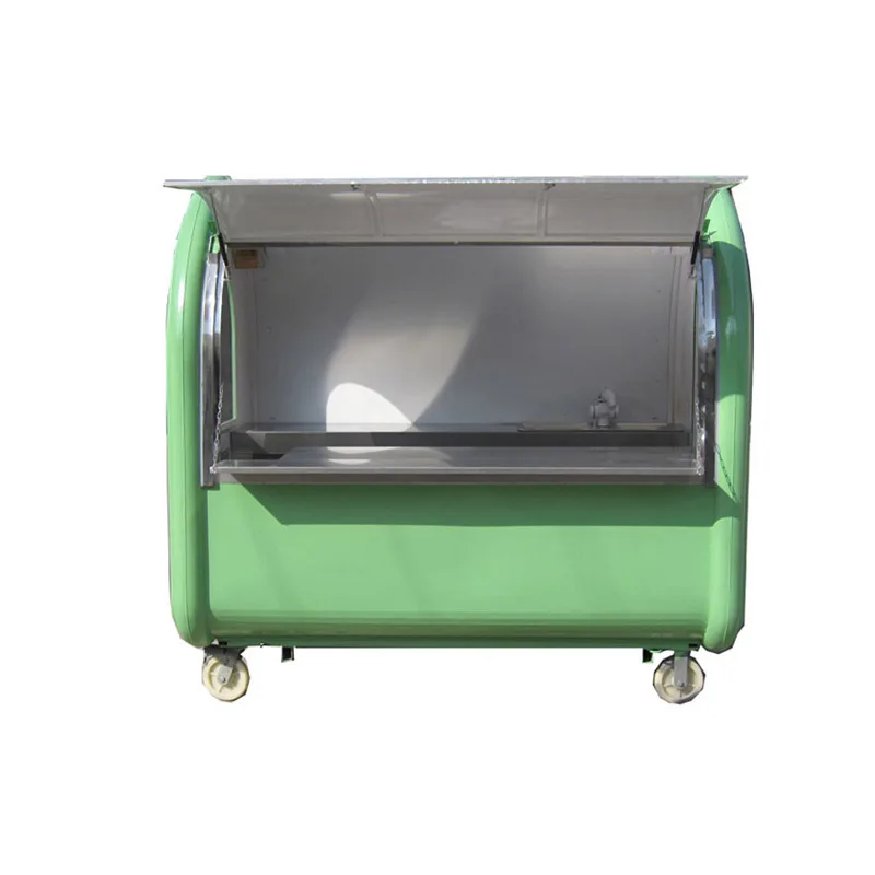 factory mobile trailers food cart kiosk, food trailer ice cream van stickers mobile food cart