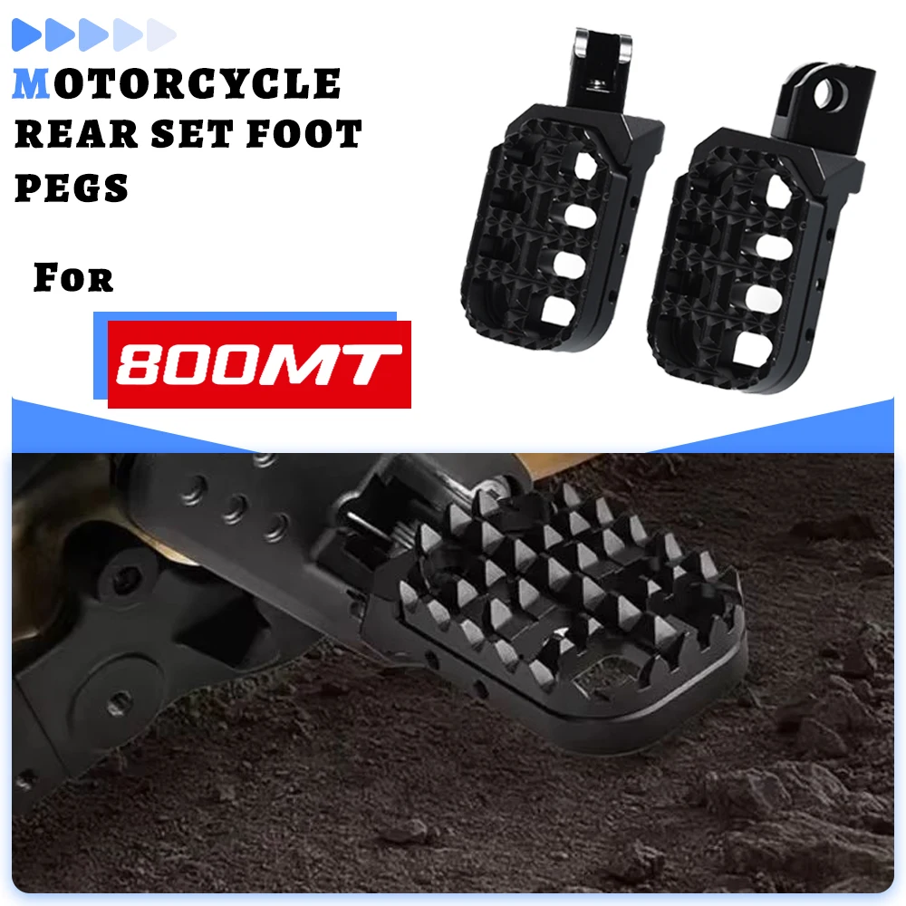 

Motorcycle Accessories For CF MOTO CFMOTO 800 MT 800MT 800mt 2024 2025 CNC Front Footrest Adjustable Extend Foot Pegs Foot Rest