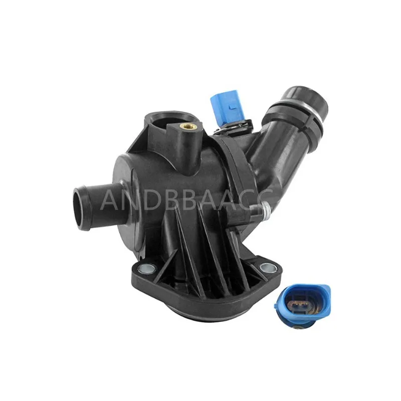 06B121111K Coolant Thermostat Housing With Sensor for AUDI A4 Avant Quattro 1.8L 2000 2001 2002 2003 2004 2005 2006 2007 2008