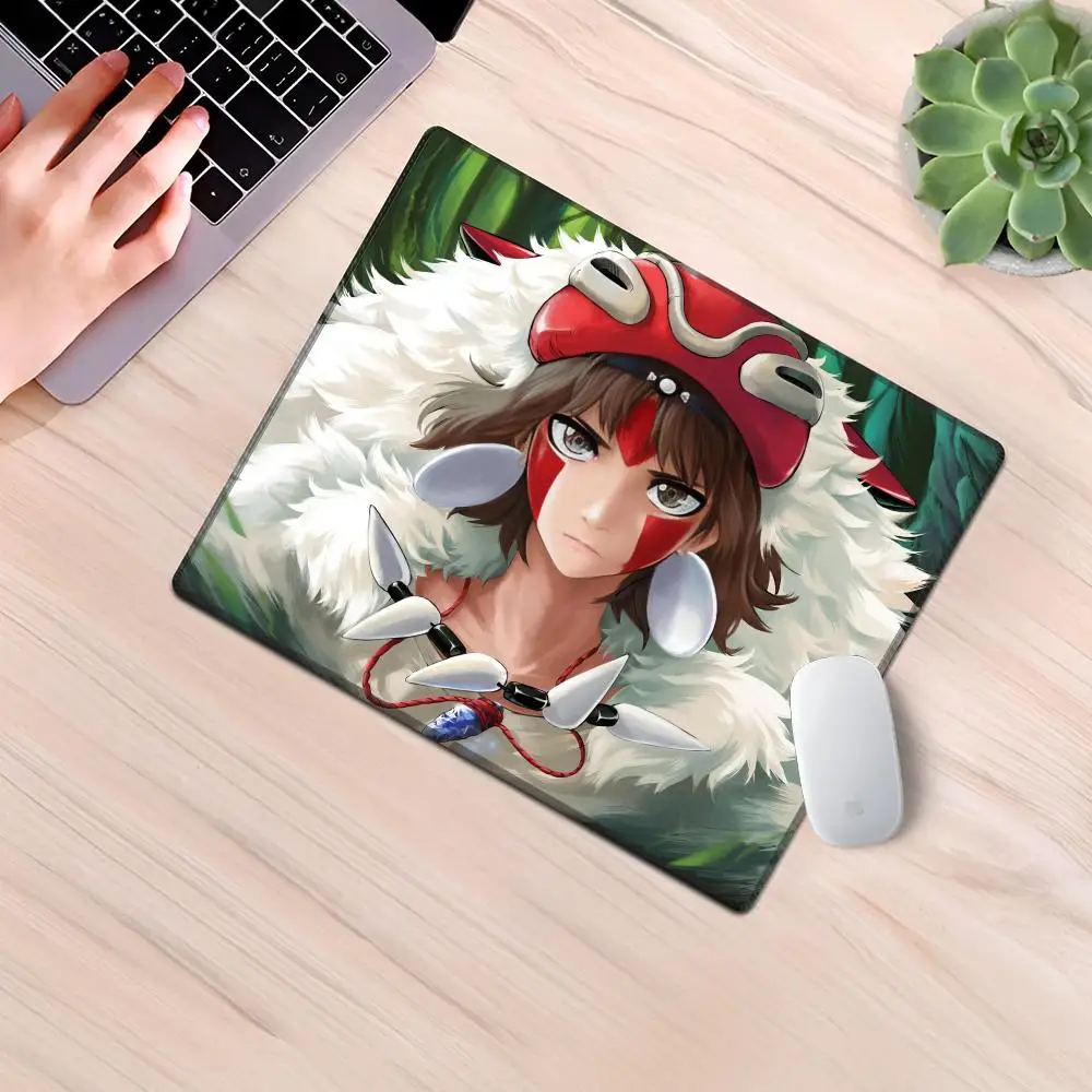 Anime P-Princess M-Mononoke Mouse Pad Gaming Laptops Keyboard Mat Deskmat Pc Accessories Desk Protector Mousepad Gamer Mats Anim