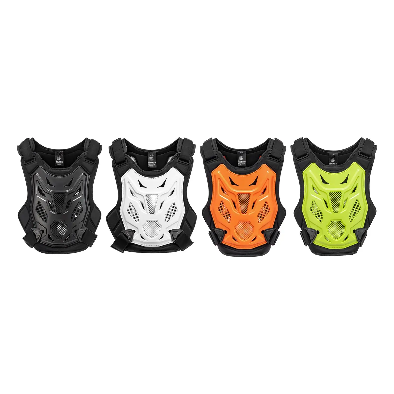 Motocross Chest Protector Breathable Wear Resistant Motocross Vest Portable