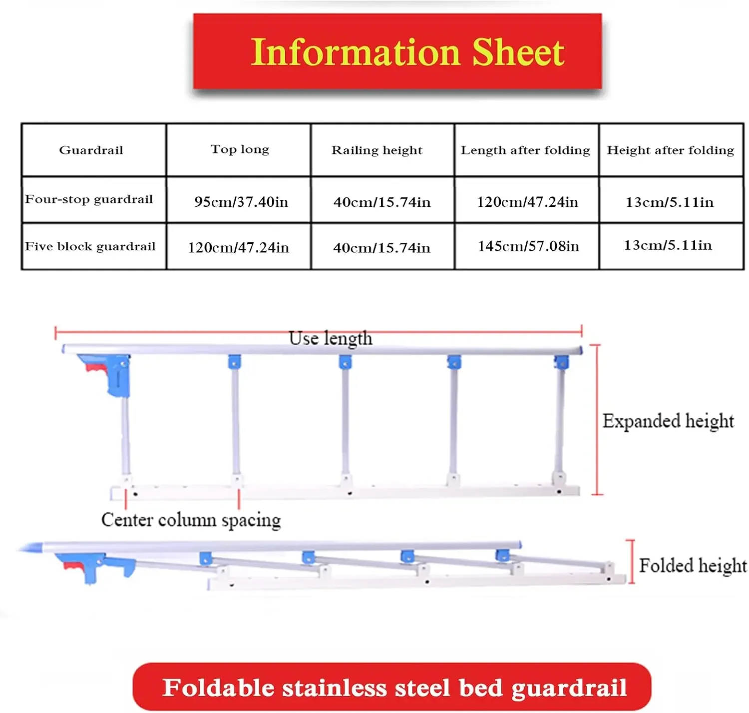 for Elderly,Fold Down Assist Handle Bed Cane,Adults Portable Grab Bar Hand Rail,Medical Rails Guard,Home Care Handicap Safety As