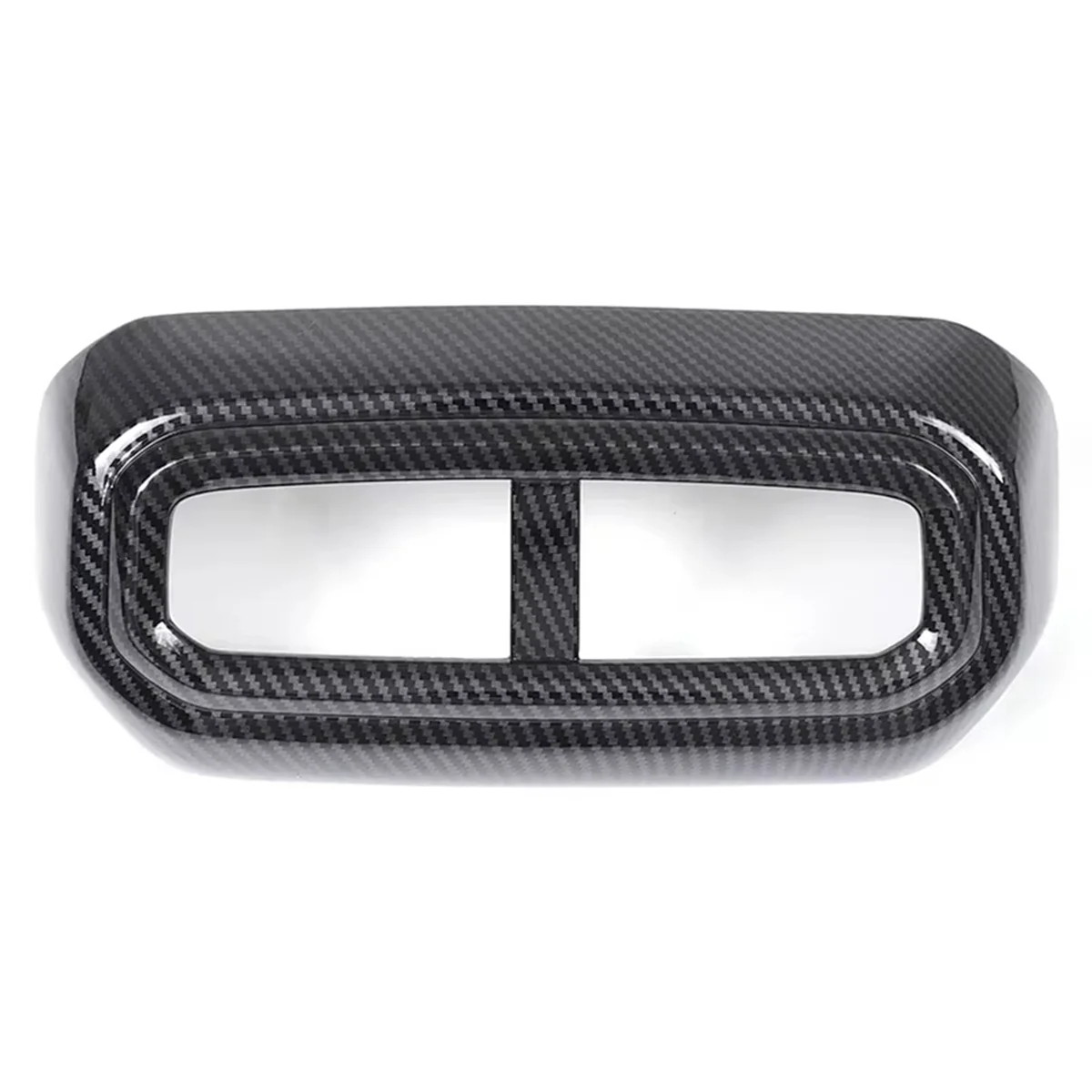 For Pilot 2023 2024 ABS Carbon Fiber Car Rear Air Vent Outlet Frame Cover Trim Sticker Accessories