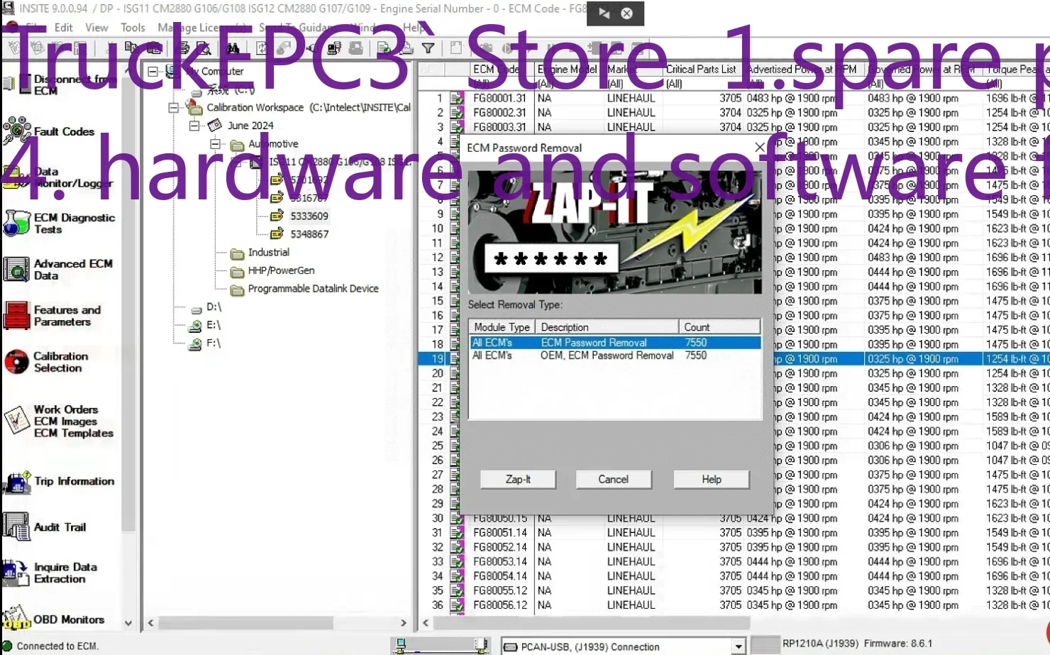 

TruckEPC3 InSite 9.2 Pro Plus+без истечения срока годности+мощь может нагрузка, модифицированный Incal+ (с флотными отсчетами, Zap-It, OEM Zap-It) [Не руководство]