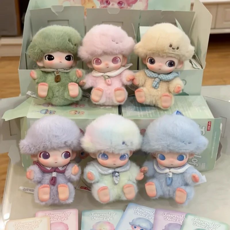 

POP MART DIMOO Journal of New Life Series-Vinyl Plush Pendant Blind Box Mystery Box Toys Doll Anime Figure Ornaments Collection
