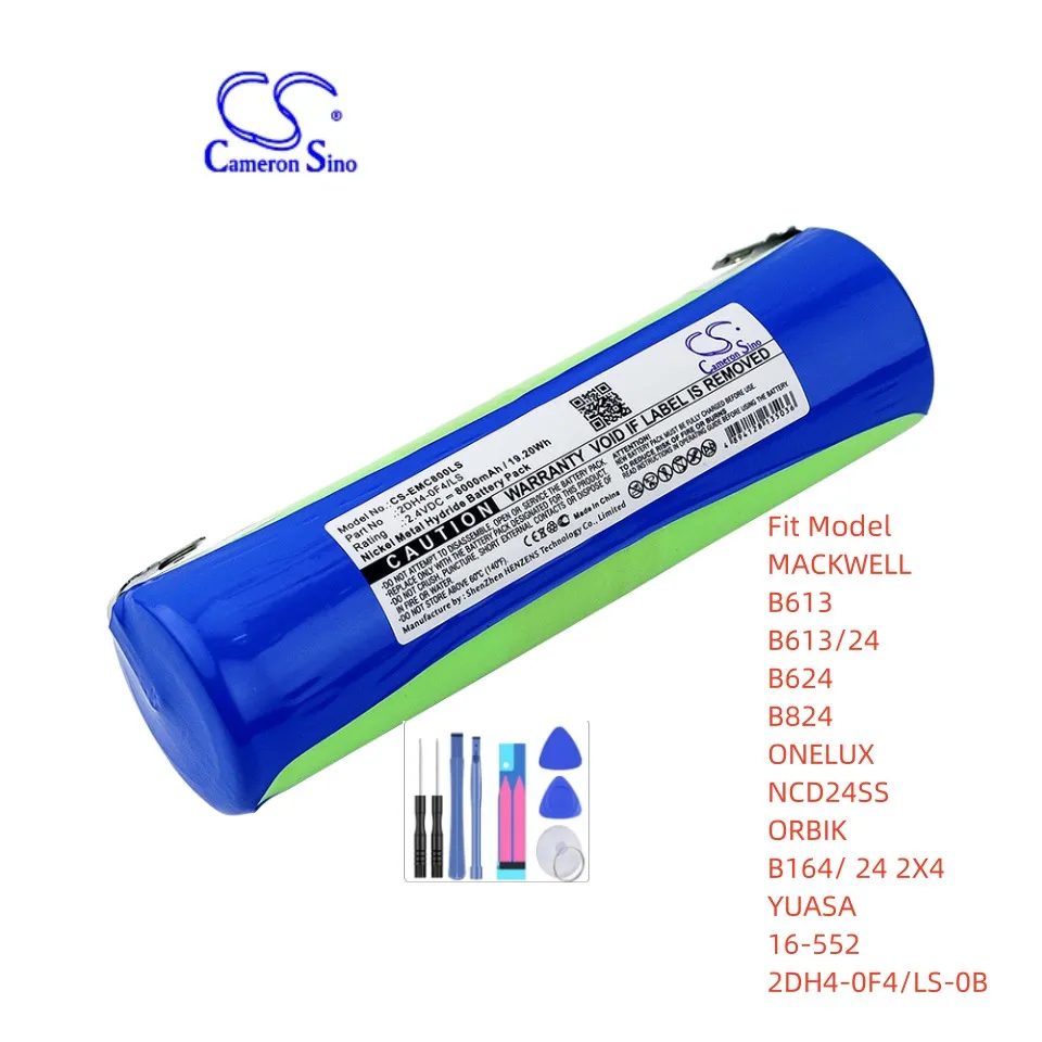 Emergency Lighting Battery For MACKWELL B613 B613/24 B624 B824 ONELUX NCD24SS ORBIK B164/ 24 2X4 YUASA 16-552 2DH4-0F4/LS-0B