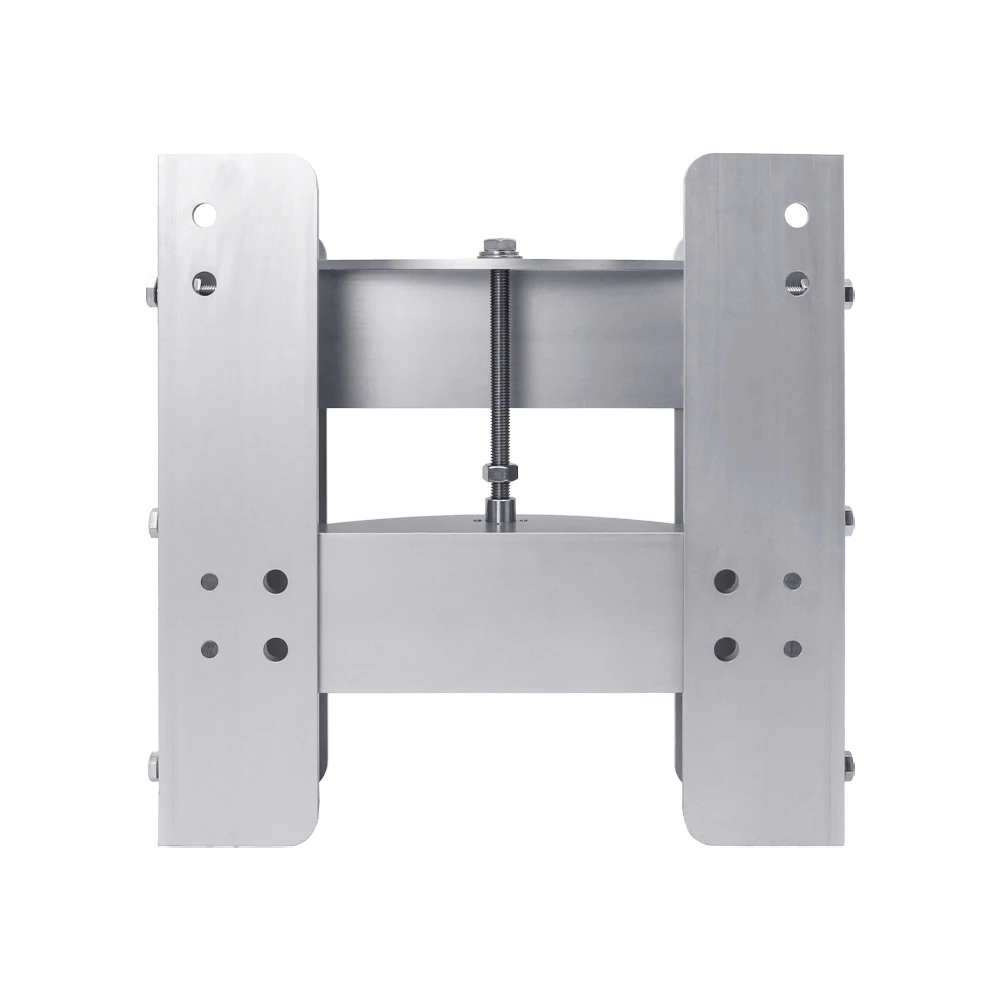 Novo Suporte de Popa Manual Ajustável de 4 polegadas, Anodizado Branco, com Retração de 4 e Extensão Vertical de 5 polegadas para Motores de Popa