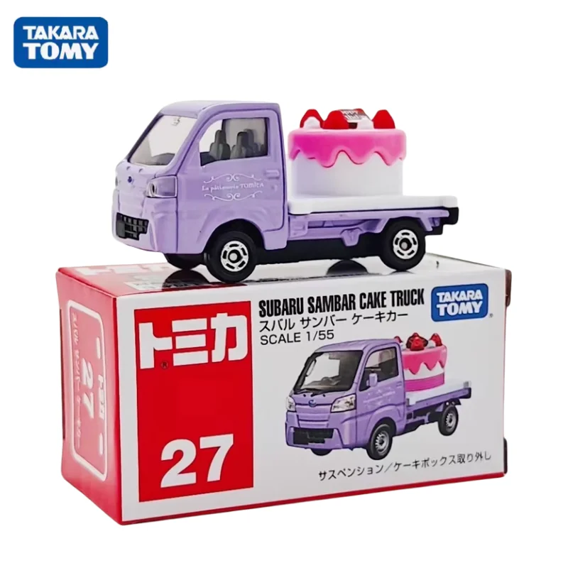 

Модель автомобиля TAKARA TOMY из сплава, украшение для коллекции Subaru cake, детские игрушки