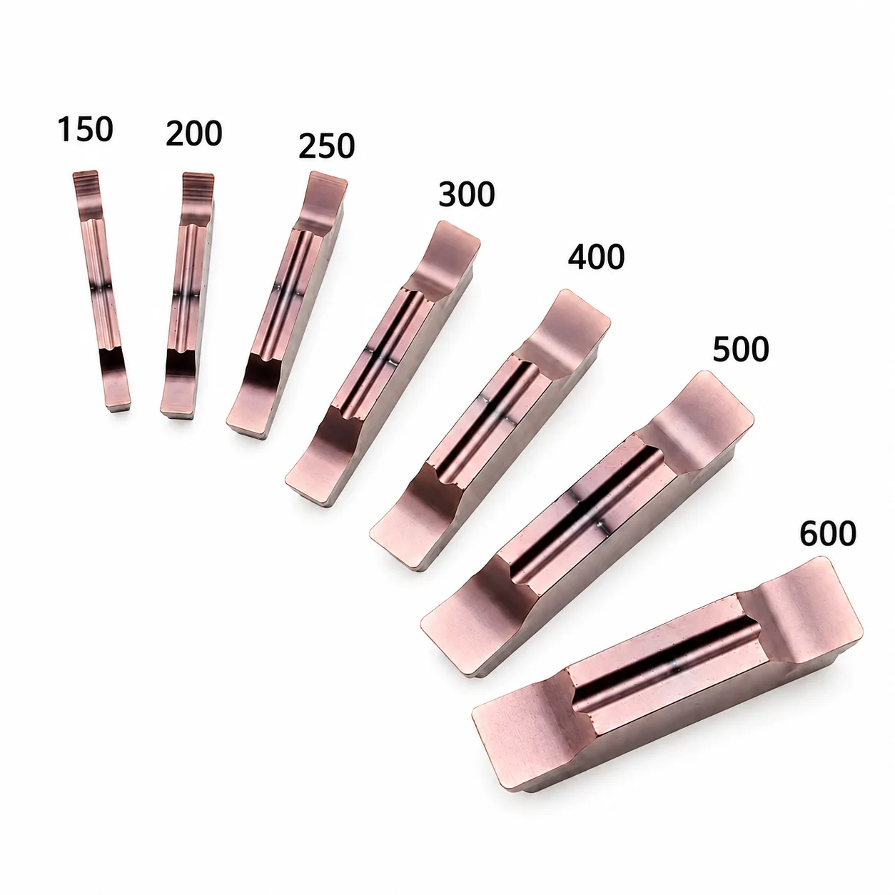 10PCS MGGN150/200/250/300/400/500 R/L LF6018 Carbide Grooving Inserts CNC Lathe Cutting Tools for Stainless Steel
