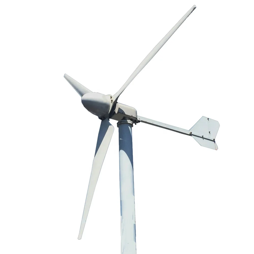 3kw 48v Horizontal axis Wind Turbine Generator with mppt hybrid wind solar controller