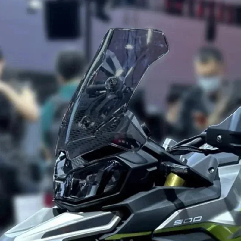 롱신 VOGE DSX 900 DSX 900 X 2024 2025 DS900X에 적합한 오토바이 전면 윈드쉴드, 높이 조절 가능한 윈드쉴드 디플렉터