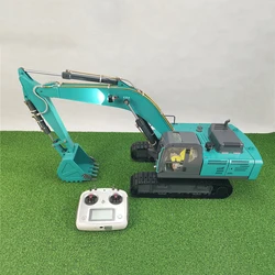 New 1/12 RC Brushless Excavator Model RTR Full Metal Hydraulic Excavator Model Toy