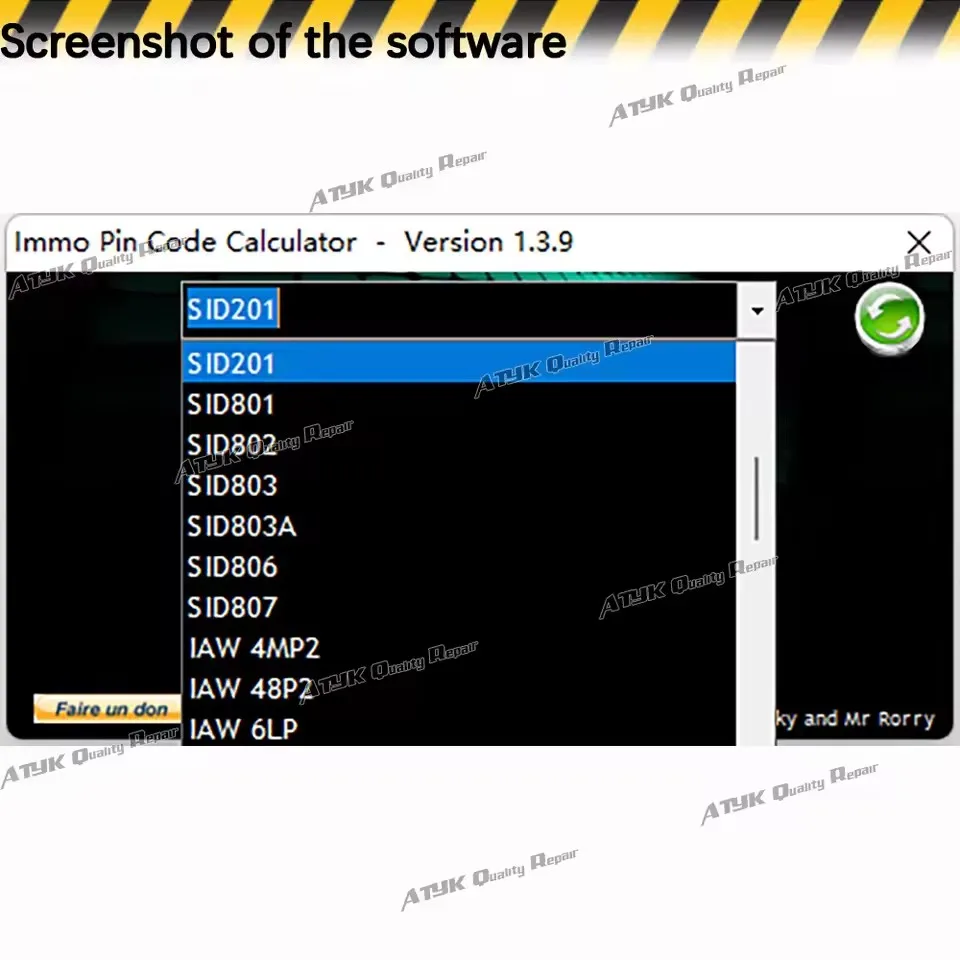 Best Price IMMO V1.3.9 PIN Code Calculator Decodes PIN Code on Multiple PSA ECUs Using Dump for Opel Dog for Fiat Vag Cars