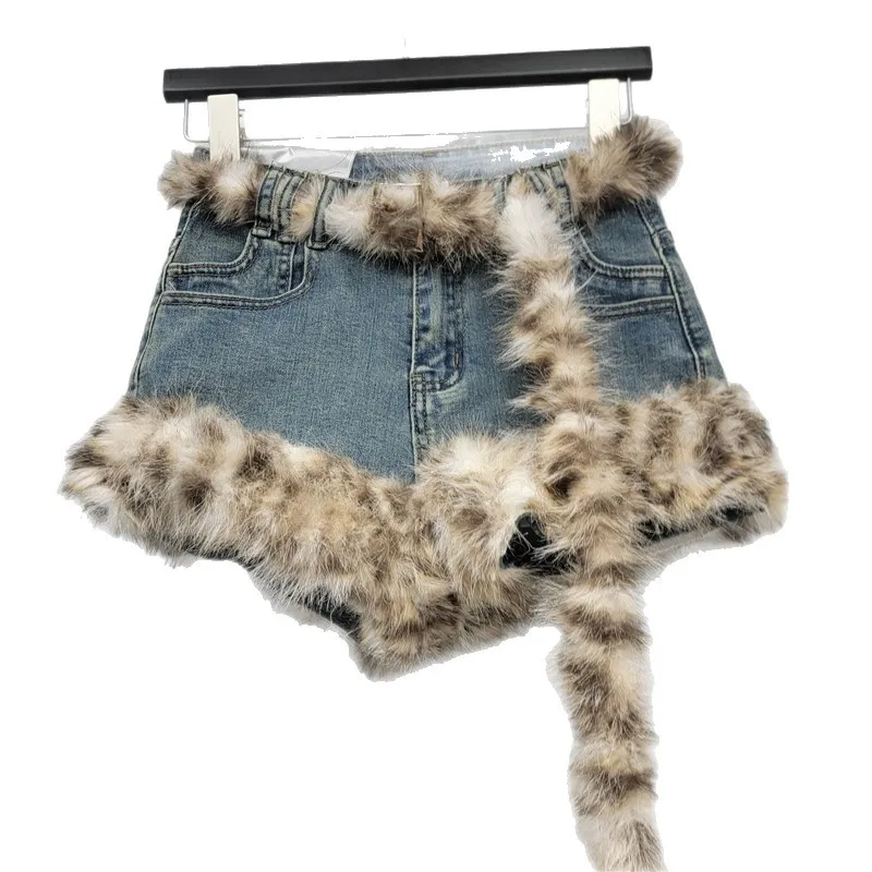 خريف شتاء جديد حار فتاة نمط الرجعية تصميم تحسس الدنيم منخفضة الخصر التخسيس موضة تنوعا السراويل المتوترة للنساء #5