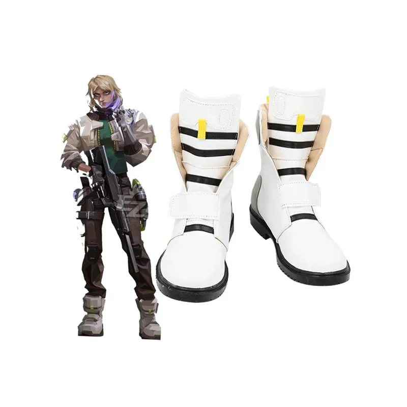 VALORANT Deadlock обувь для косплея игровые сапоги костюмы на Хэллоуин аксессуары сапоги на заказ