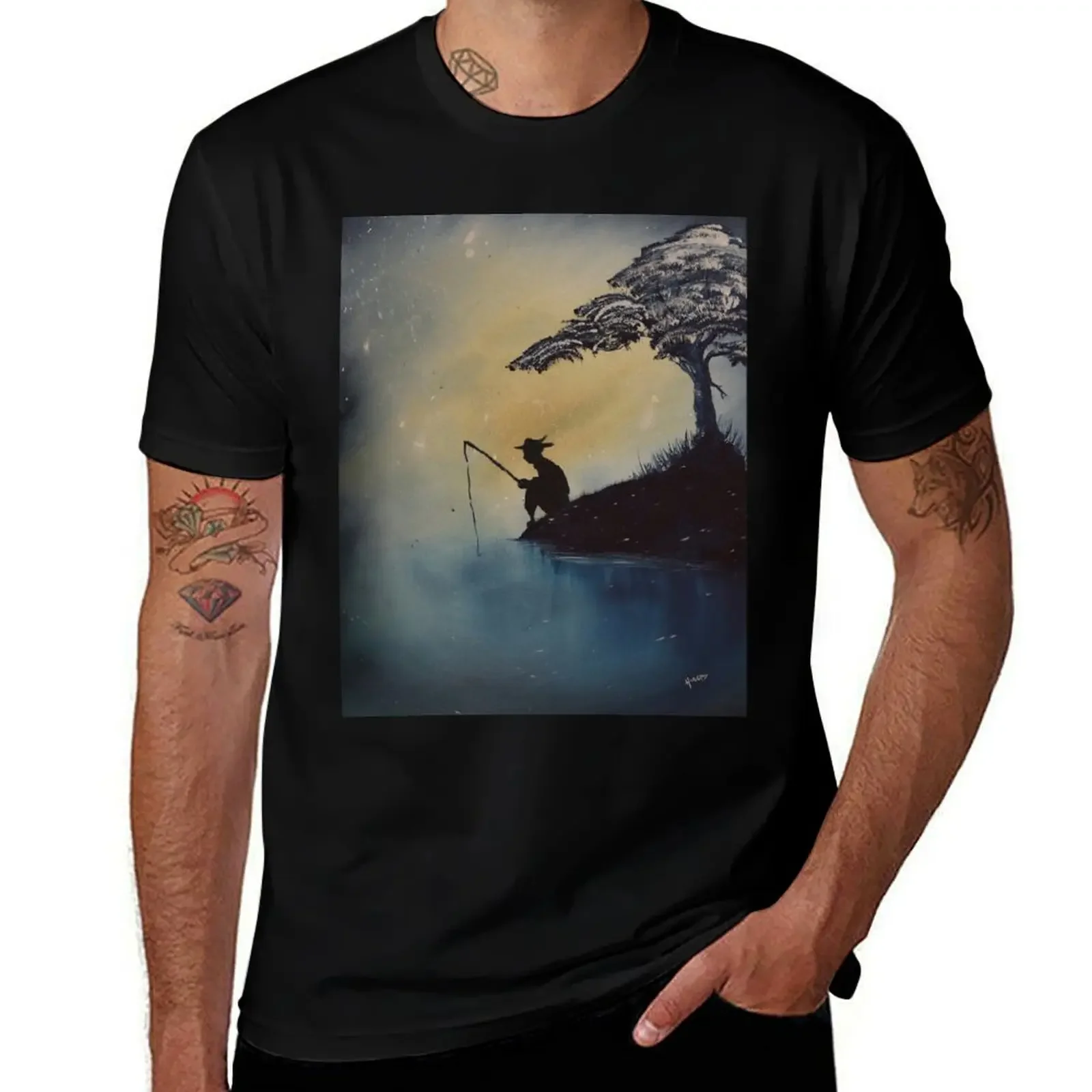 The Adventures of Huckleberry Finn by Mark Twain T-Shirt anime stuff hippie clothes blacks men clothes