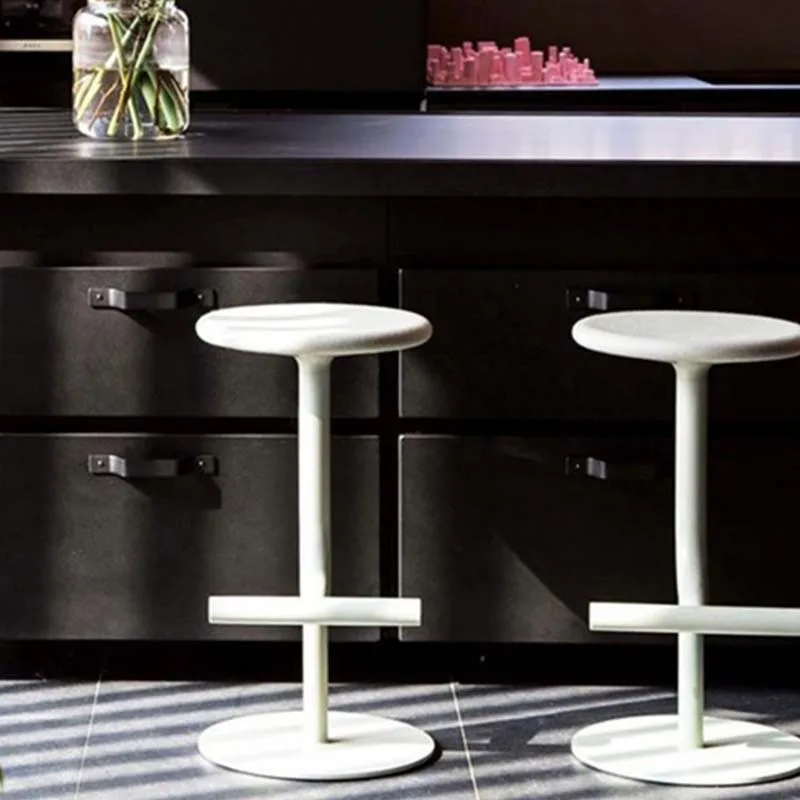 

White Style Bar Stools Luxury Garden Patio Black Counter Bar Stools Kitchen High Design Taburetes Para Barra Salon Furniture