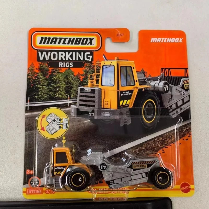 علبة الثقاب سيارة 1/64 منصات العمل ألعاب أطفال للبنين كوتشي دييكاست المعادن JCY27 بيرس فيديكس اكسبرس السيد جرينز N3242 هدايا عيد الميلاد #6