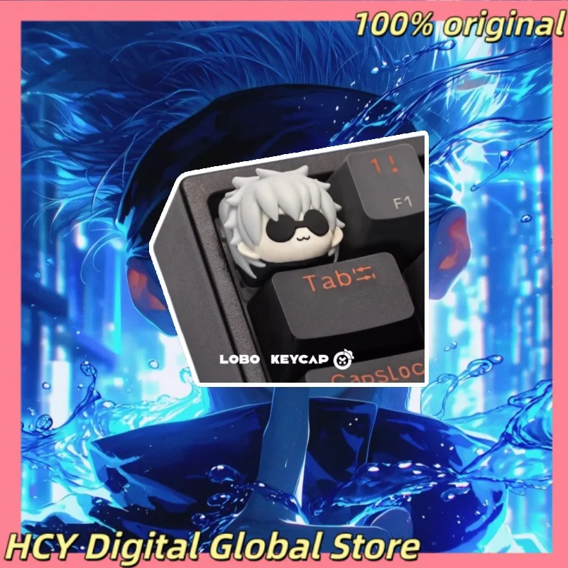 Jujutsu Kaisen Themed Anime Keycaps Mechanical Keyboards Resin Customization Cute Keycaps PC Gaming Keyboard Accessories Gifts