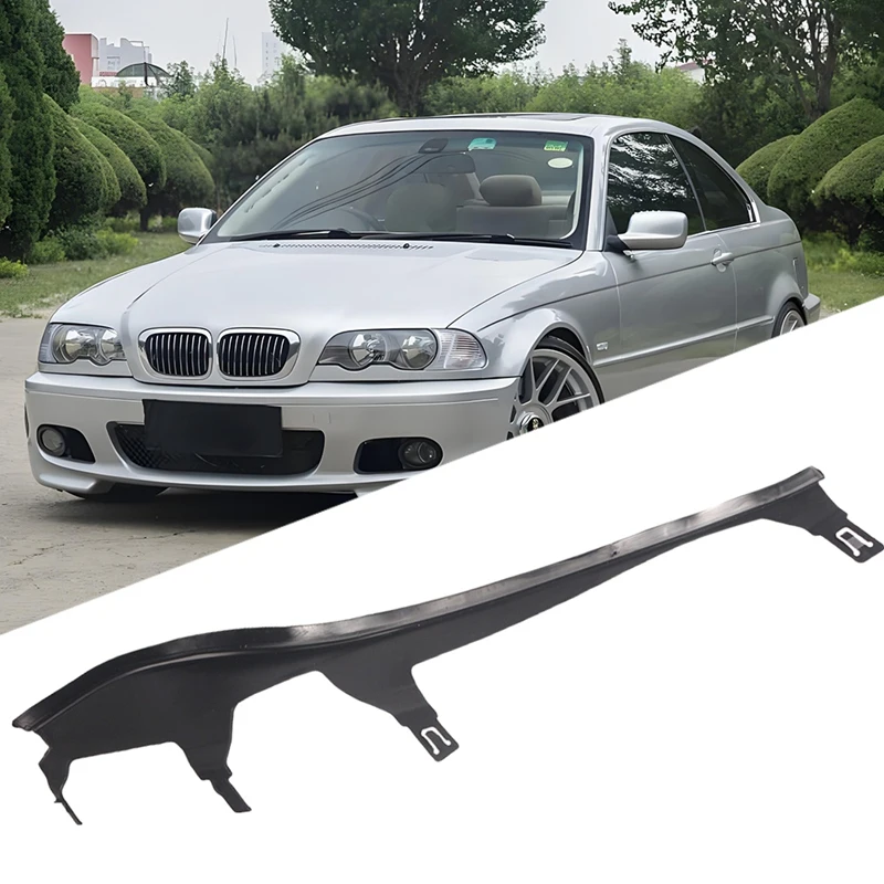 Car Front Upper Headlight Cover Strips Trim 63126934751 63126934752 Rubber Headlight Cover Gasket For BMW 325Ci 330Ci