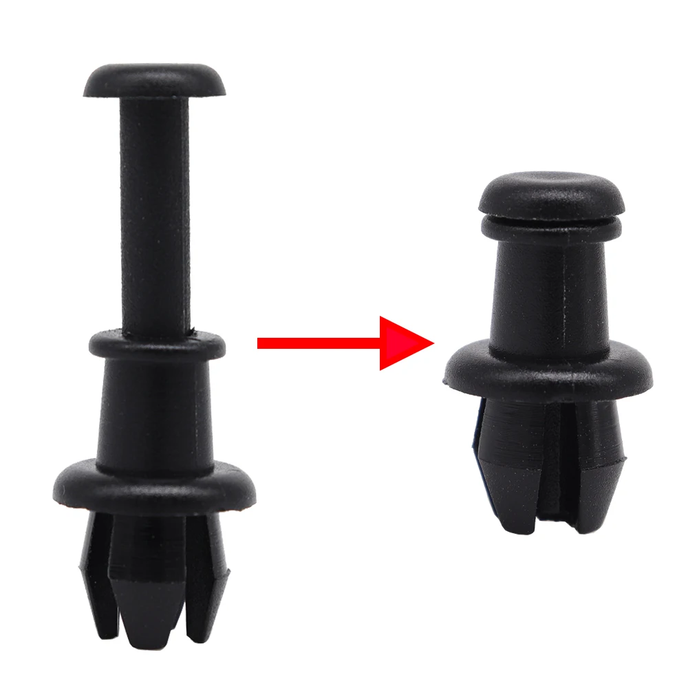 For Skoda Kamiq NW4 2019 2020 2021 Karoq NU7 Scala Car Rear Trunk Parcel Shelf String Clips Holder Pivot Hanger Accessories view 4