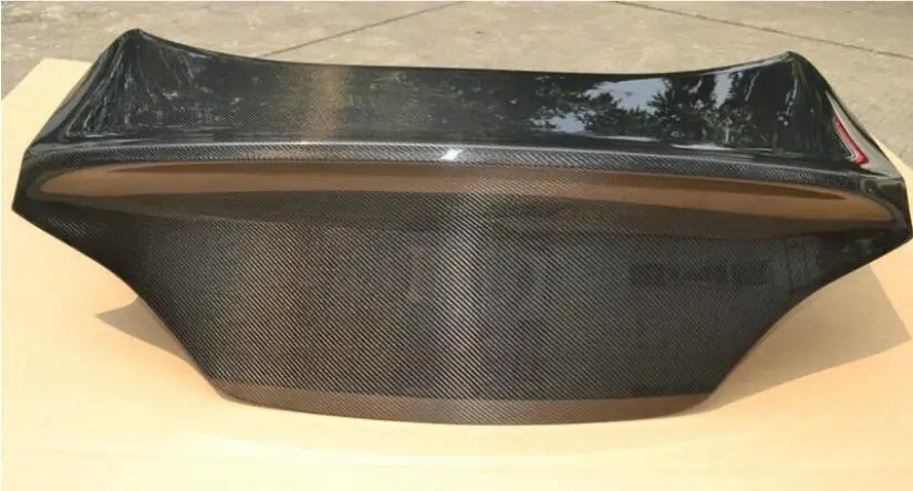 Carbon Fiber For HYUNDAI ROHENS Coupe 2009 2010 2011 2012 2013 2014 2015 Rear Bumper Trunk Lid Tail Gate Cover