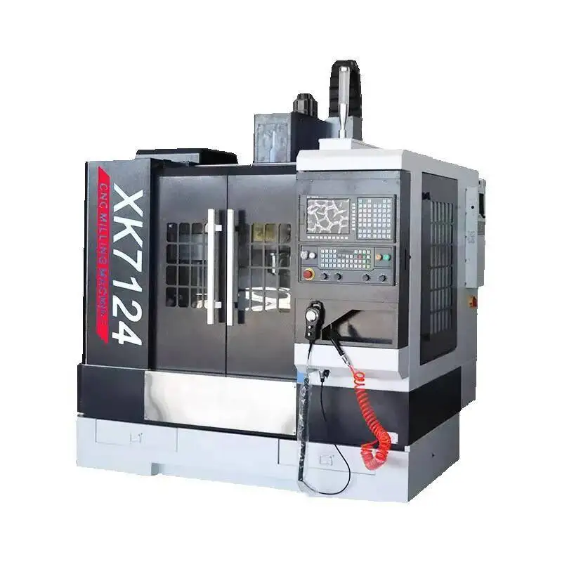 Small 4 Widely Used CNC Milling Hine Xh7124 3 Axis Cnc Vertical Hining Center