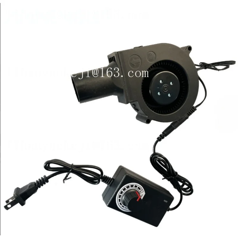 Factory direct sale 9733 BBQ blower with governor 97X97X33MM 12V 1.2A 5900 rpm DC brushless centrifugal blower