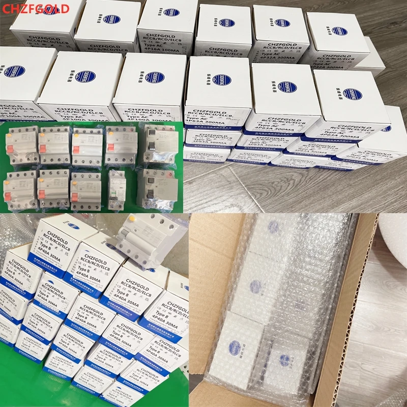 GEYA GYL9-B Type B DC ELCB RCD – 2/4P 40/63A 30/100/300mA – AC/DC Residual Current Breaker