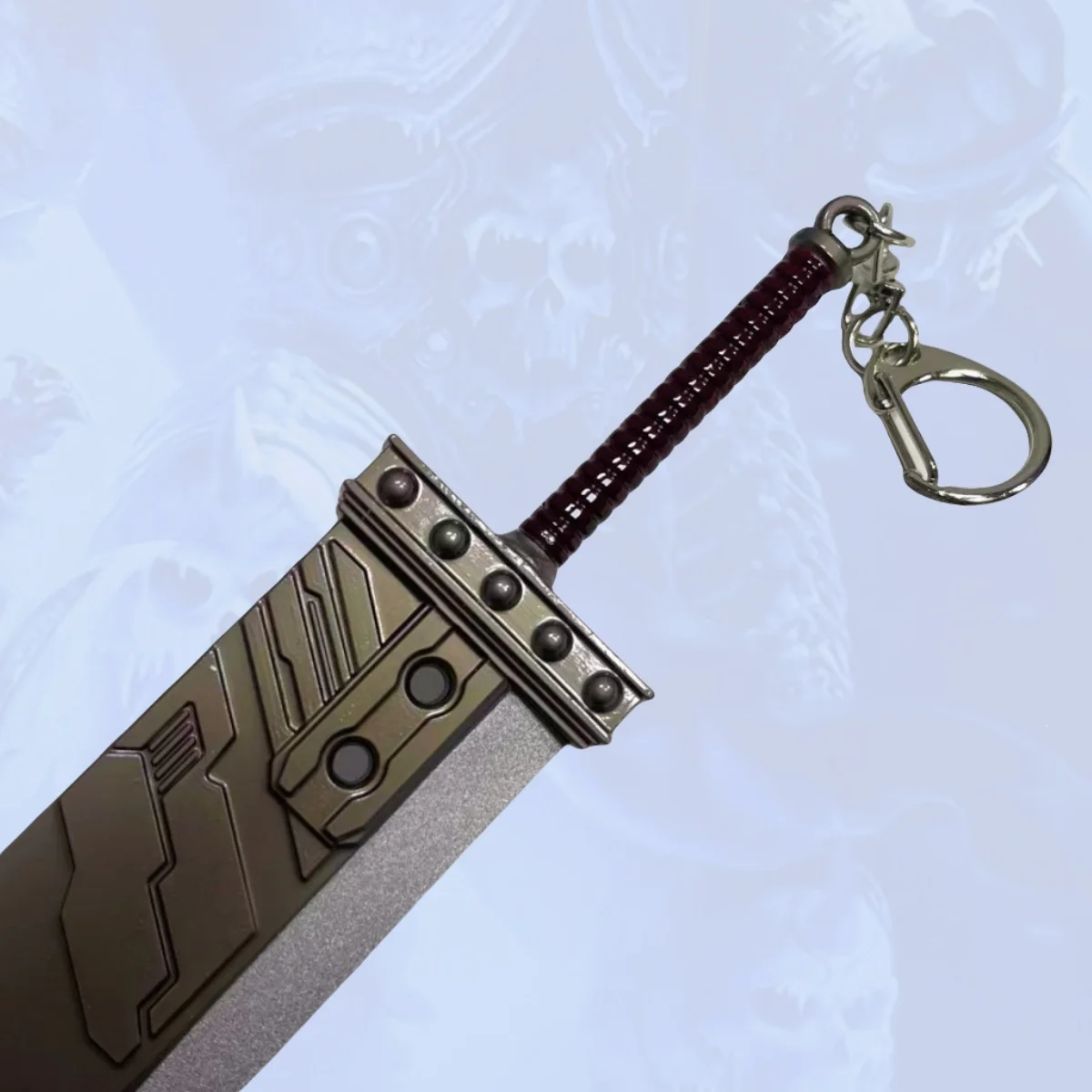 8.6inch Final Fantasy Cloud Strife Metal Katana Sword Original Japanese Katana Sabre Ninja Knife Cosplay Accessories Prop Toy