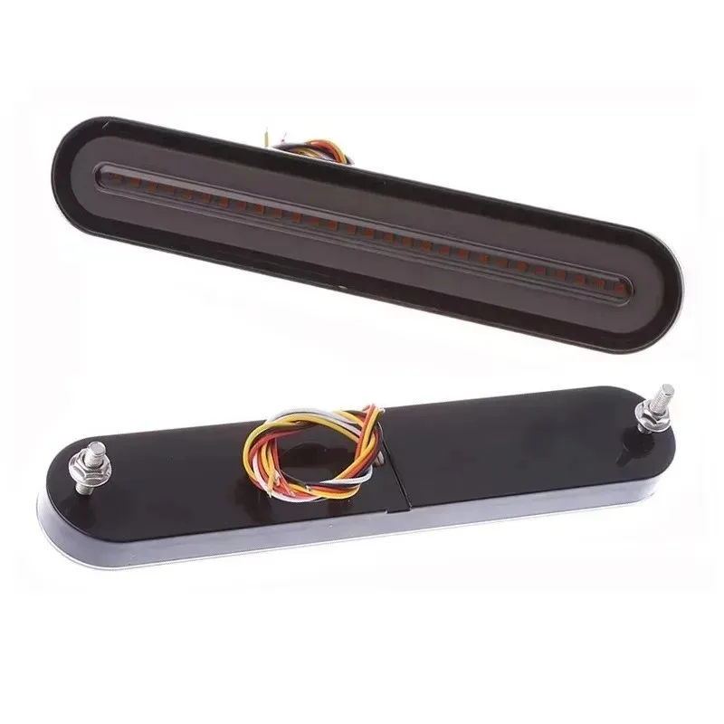 

3 в 1 грузовик прицеп RV ATV UTV SUV 12 В 24 В для DRL плавная лампа указателя поворота сигнальная лампа 100 светодиодов задний фонарь