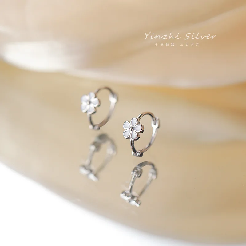 REETI Ohrringe aus 925er-Sterlingsilber, Blumen-Gold-Ohrringe für Frauen, Geschenk, Ohrringe, Modeschmuck, koreanische Ohrringe – Detail 4