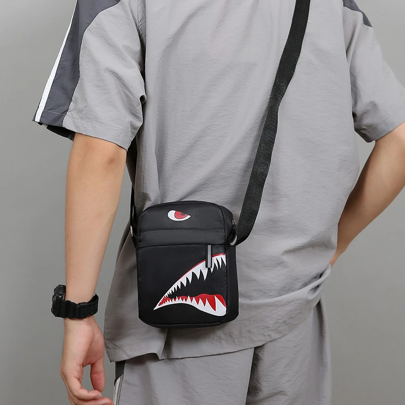 2025 Men's Messenger Bag Crossbody Shoulder Bags Men Small Sling Pack For Work Business Waterproof Oxford Packs Satchel Purse image 4